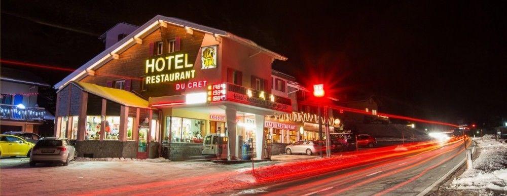 Hotel Restaurant Du Cret Bourg-Saint-Pierre Esterno foto