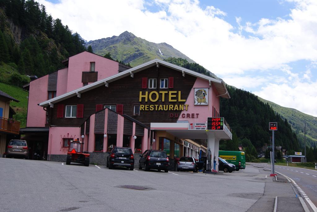 Hotel Restaurant Du Cret Bourg-Saint-Pierre Esterno foto