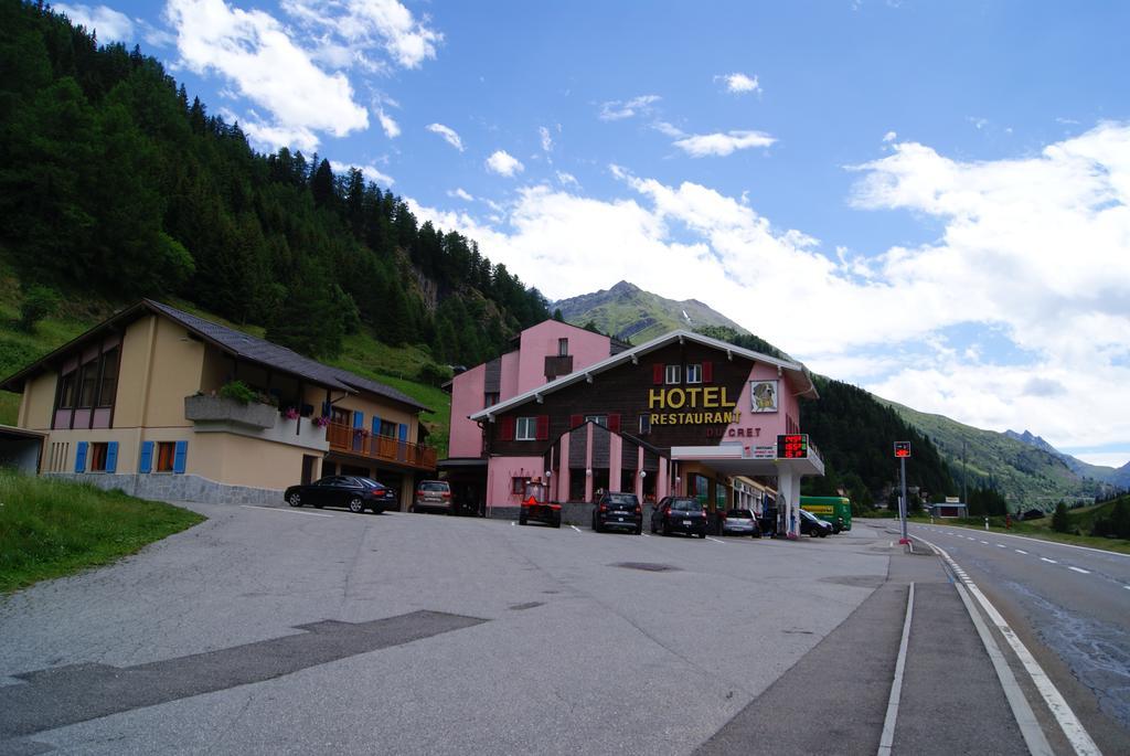 Hotel Restaurant Du Cret Bourg-Saint-Pierre Esterno foto