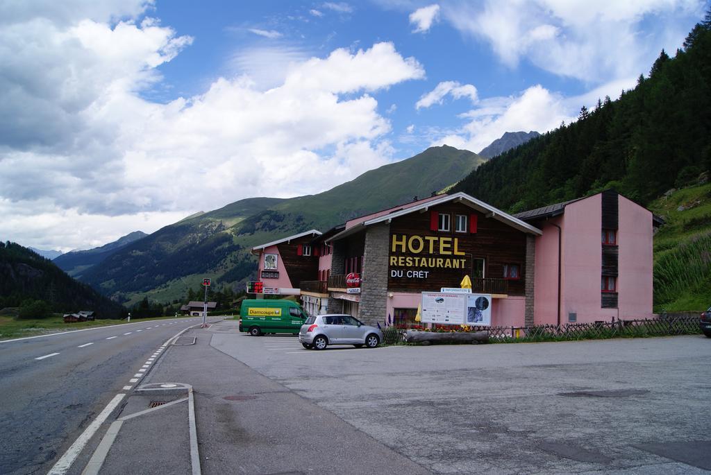 Hotel Restaurant Du Cret Bourg-Saint-Pierre Esterno foto