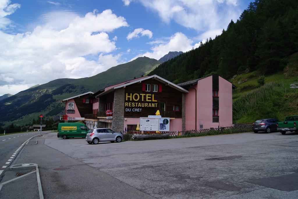 Hotel Restaurant Du Cret Bourg-Saint-Pierre Esterno foto